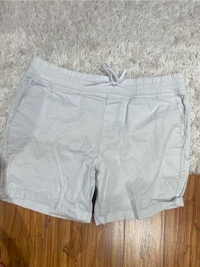 Calvin Klein White Cotton Waistband Shorts